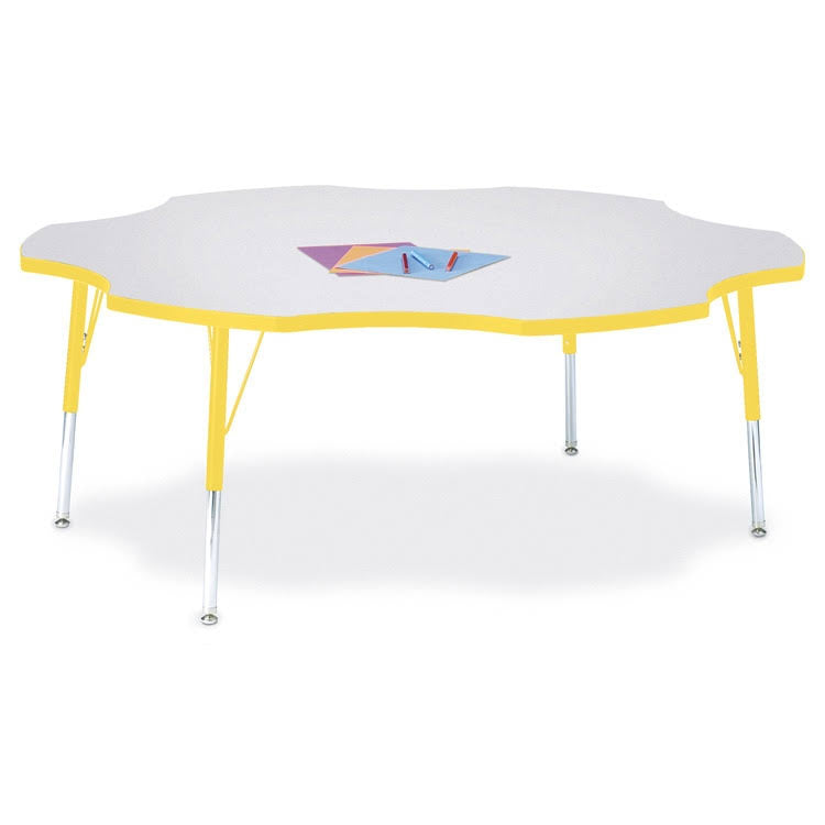 Berries Red Elementary Six Leaf Activity Table K95300