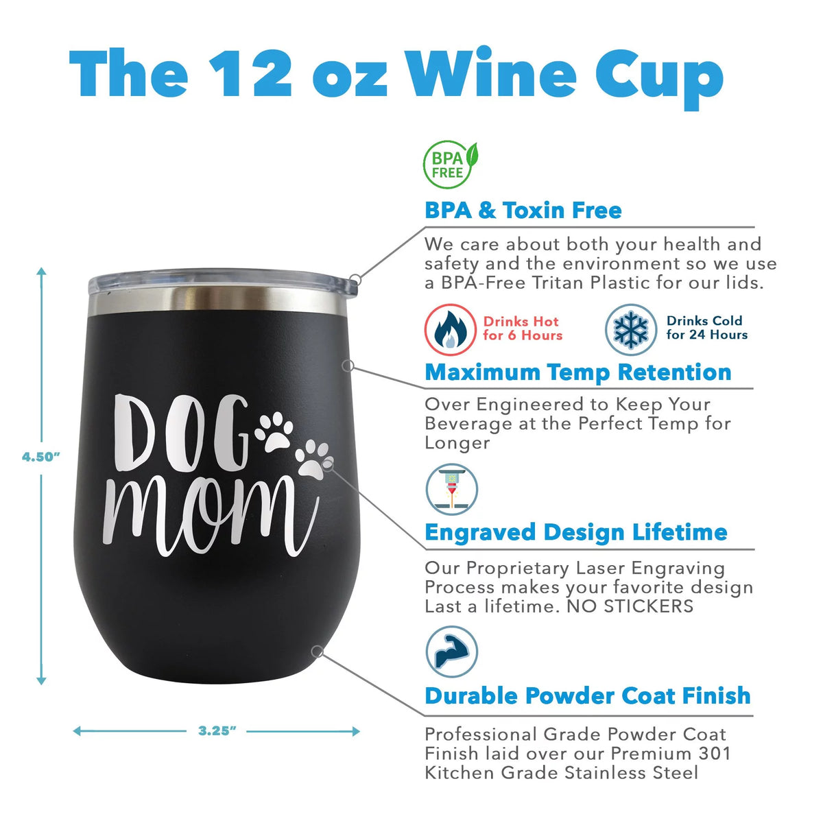 12 oz Red Wine Cup Y166