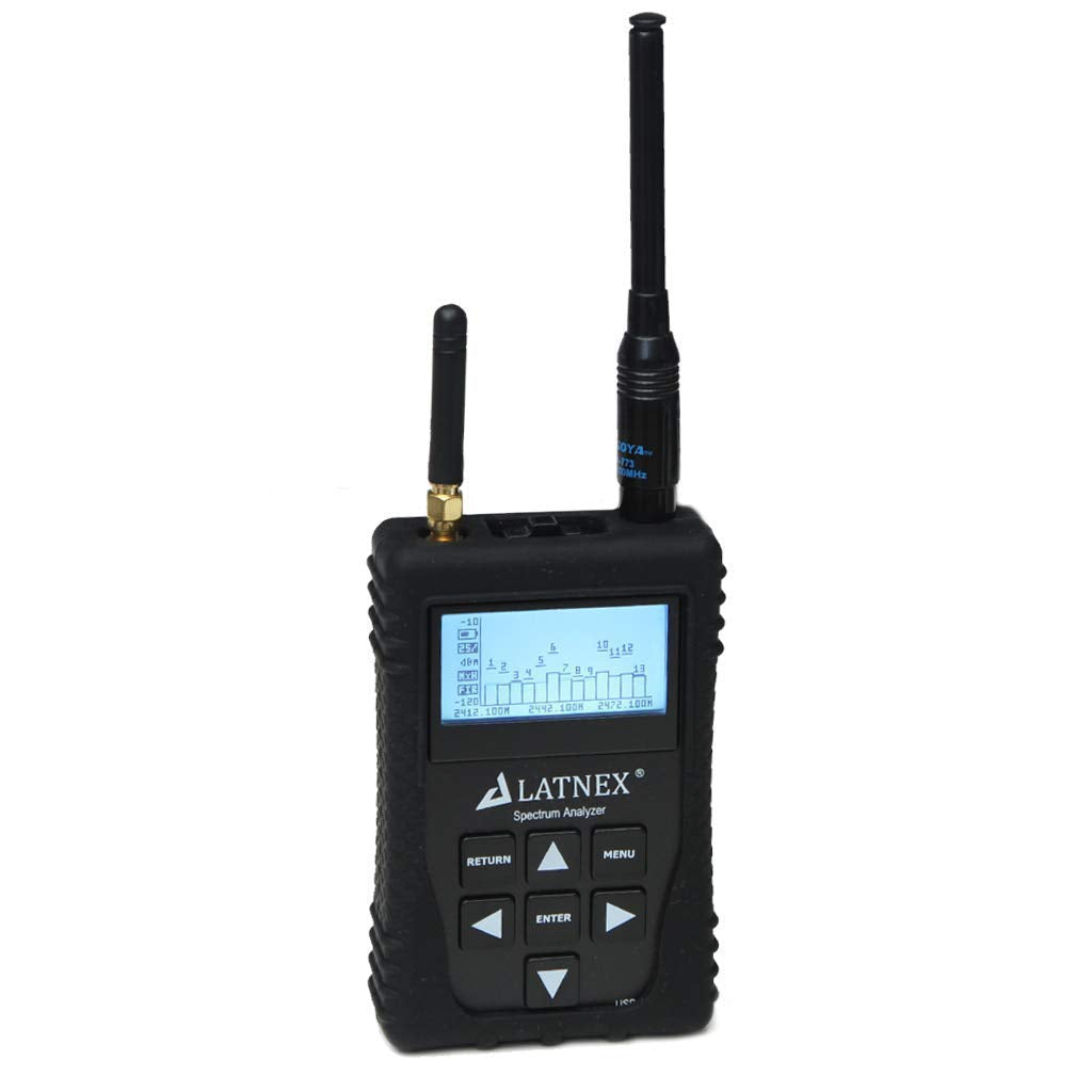 Portable Handheld RF Spectrum Analyzer with Heavy Duty Case G705