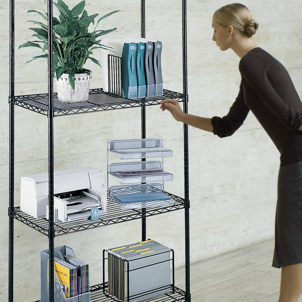 Black Wire Shelving Y8147