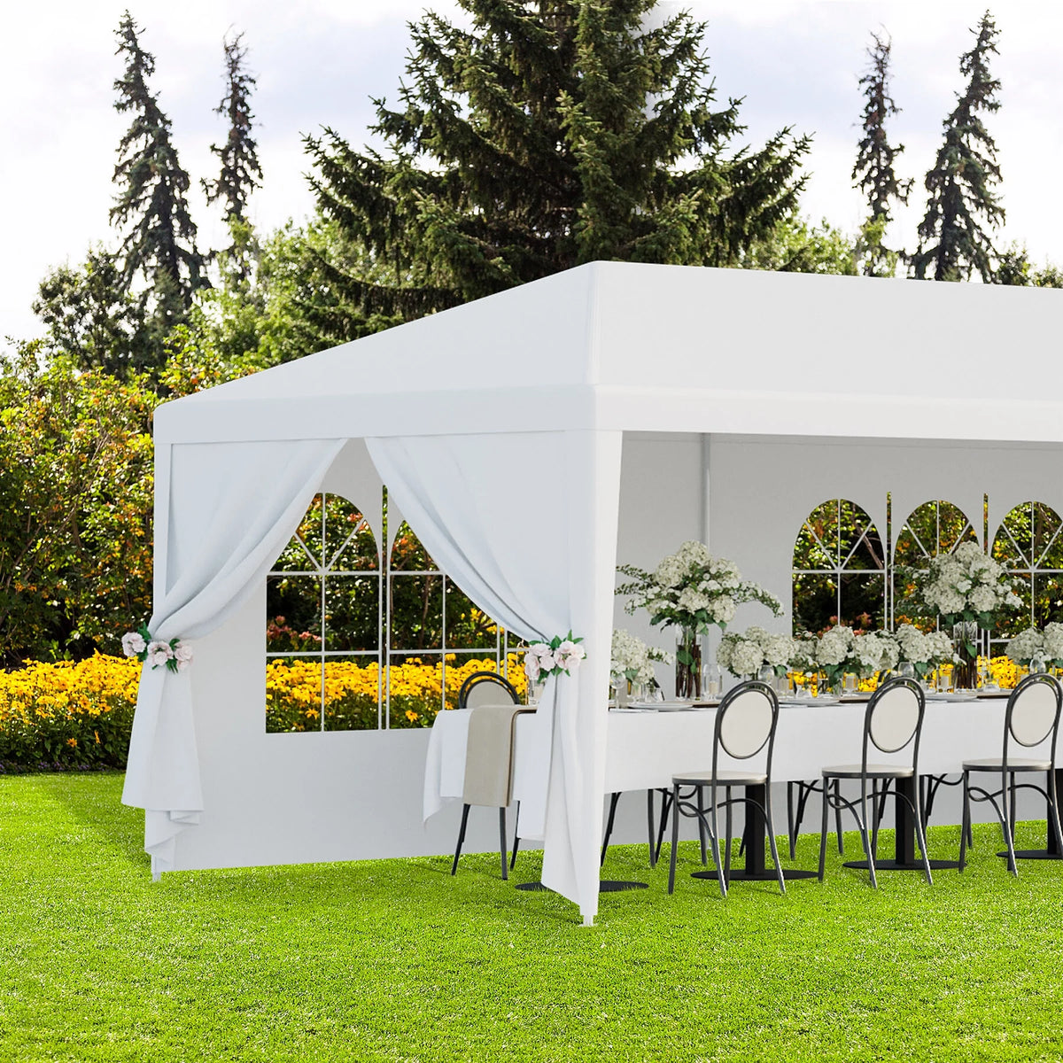 10'x30' White Outdoor Party Tent B66511