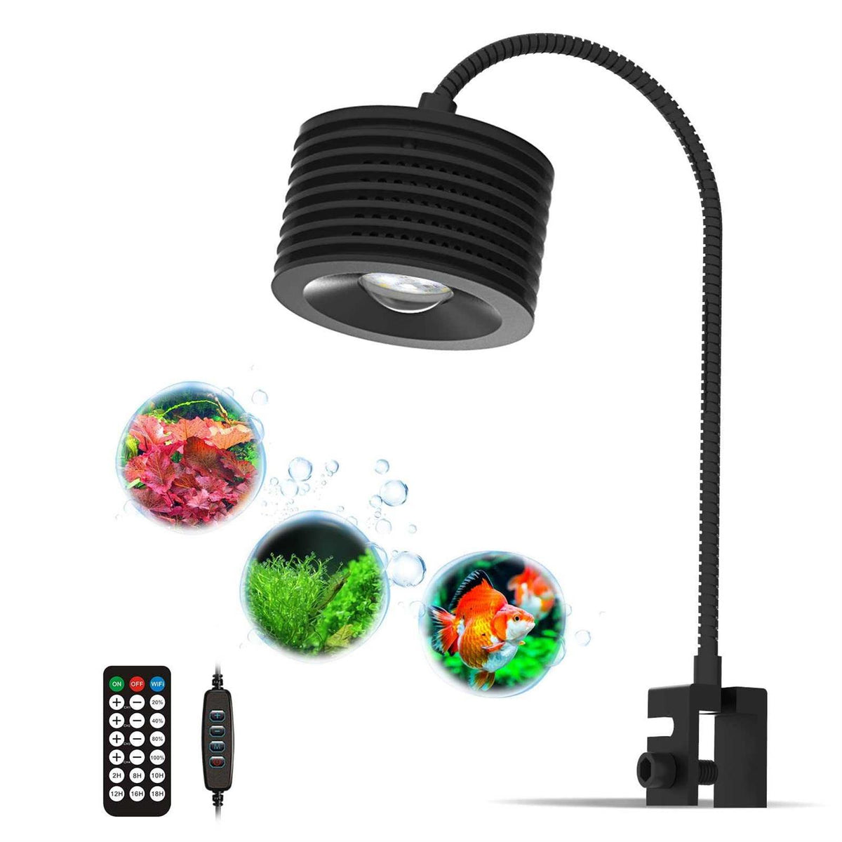 6500k LED Aquarium Light with Gooseneck Y3083