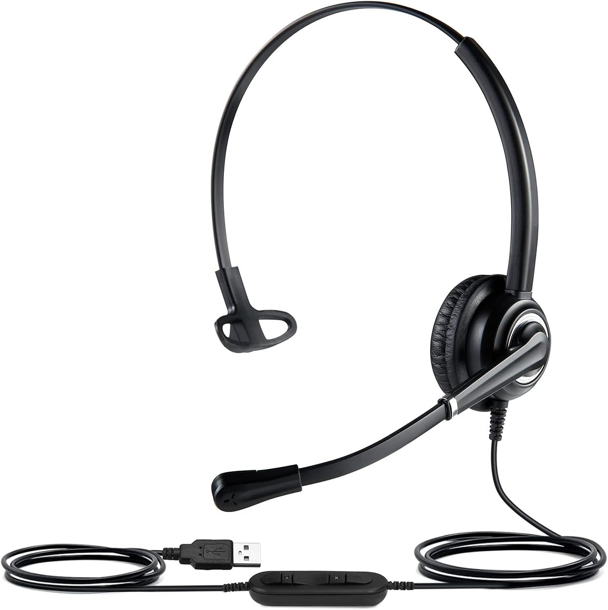 USB Headset with Noise Cancellation Microphone, Pack of 2 P205