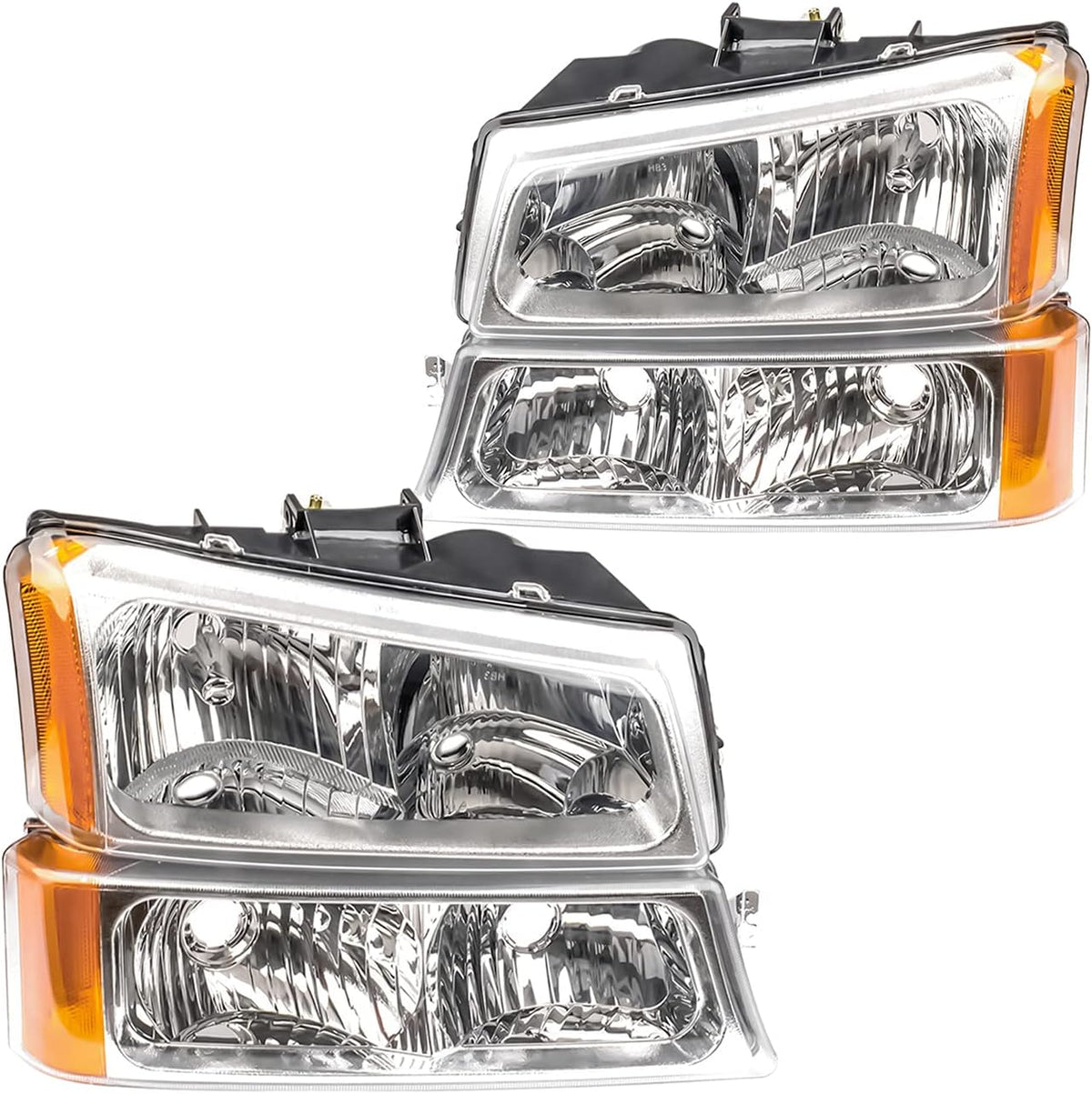 Smoke Lens Headlight Assembly Pack of 2 R967586