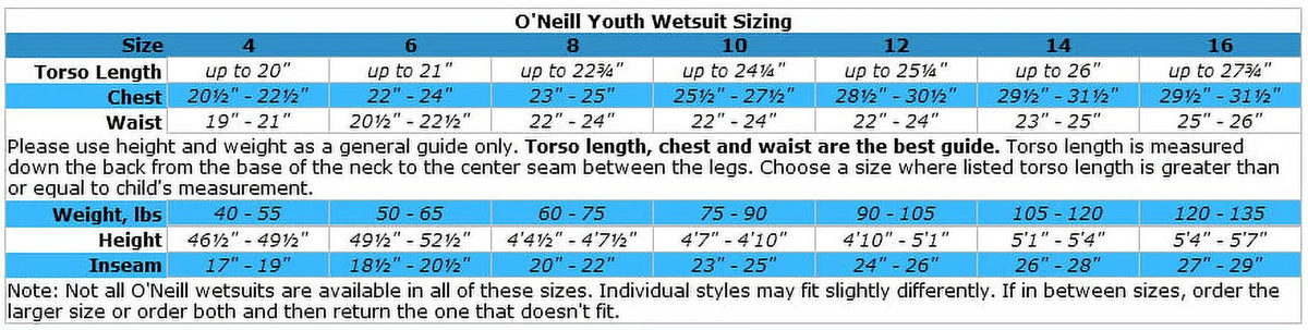 3/2mm Chest Zip Full Wetsuit Black/Ultra Blue/Dayglo X5025