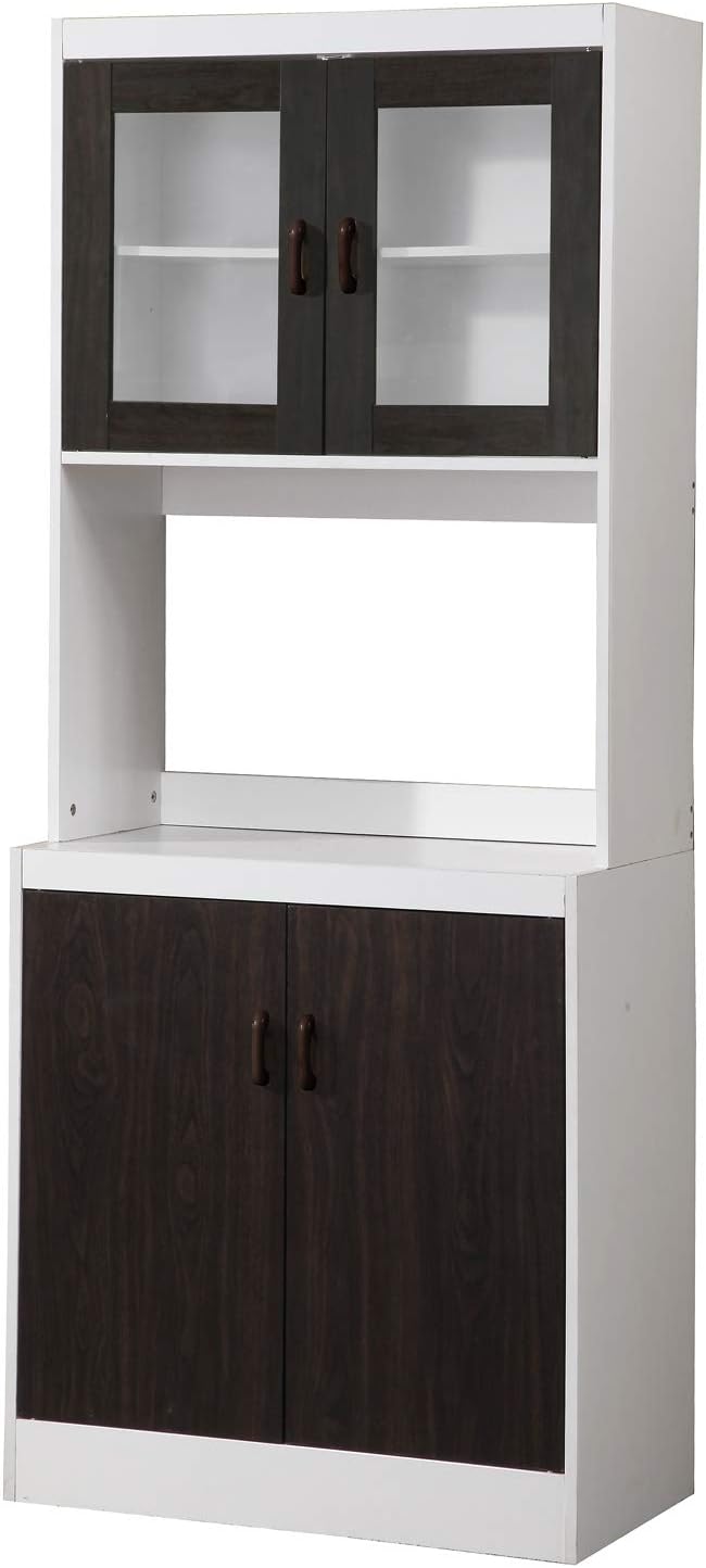 Dark Espresso Microwave Cabinet G69570