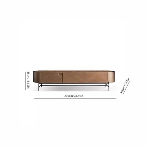 Tall TV Cabinet with Storage (180X40X48CM) I773729