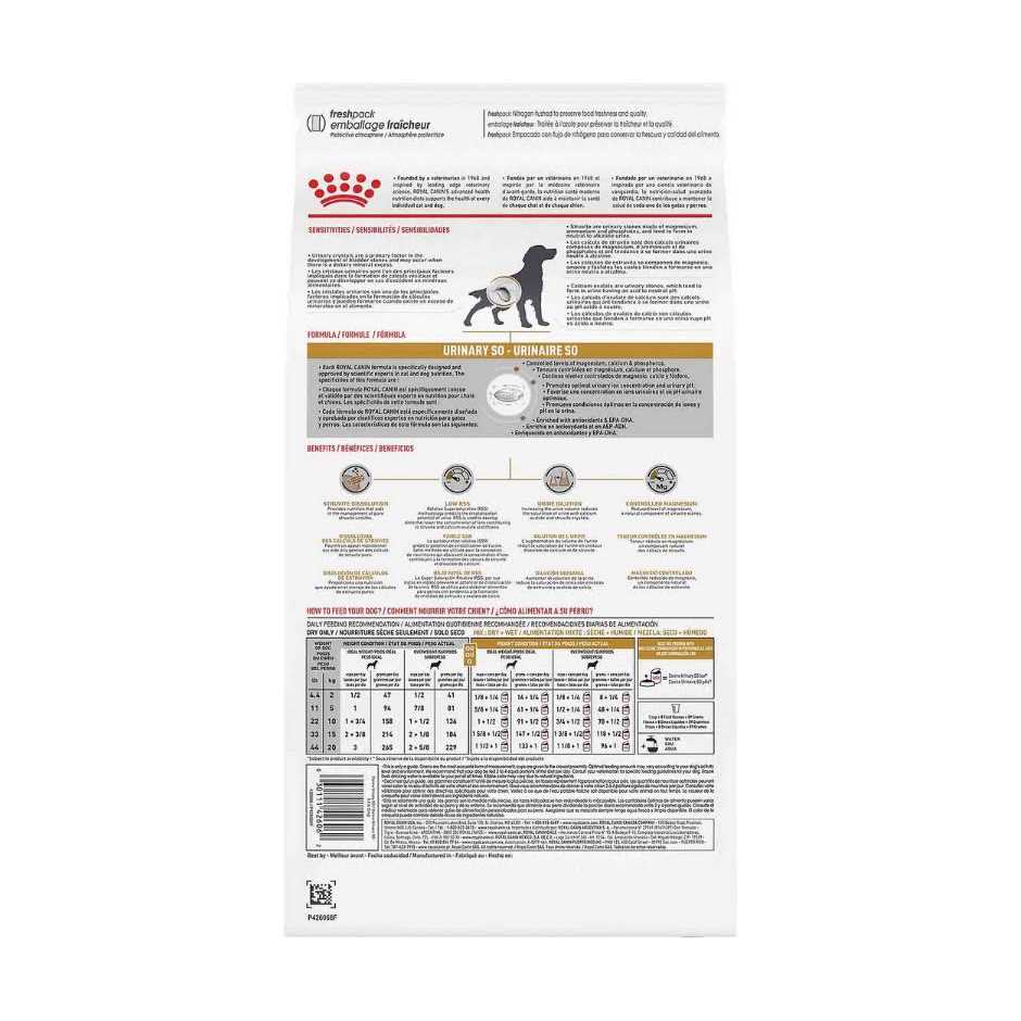 Veterinary Diet Canine Urinary So Dry Dog Food M2135
