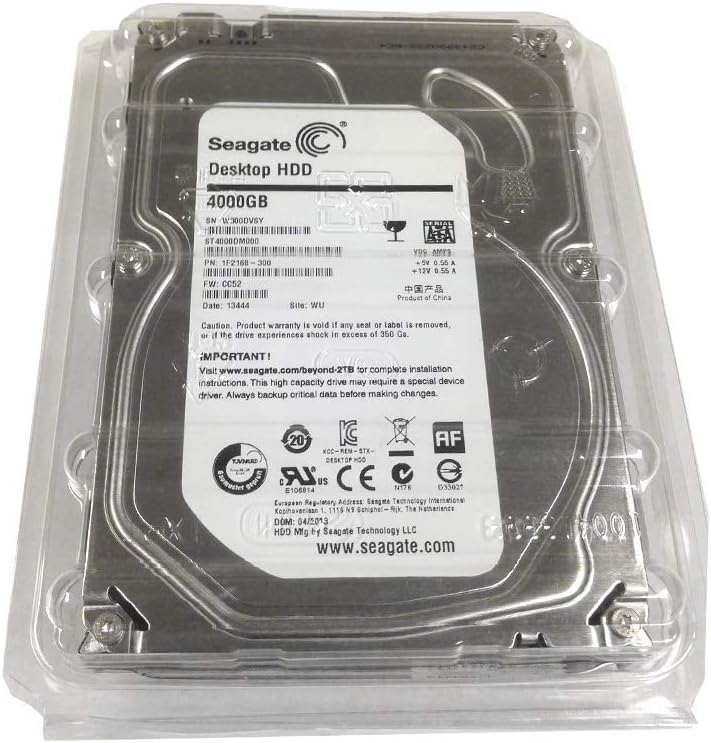 4TB SATA 6GB/s 64MB Cache 3.5in Internal Hard Drive Pack of 2 C365