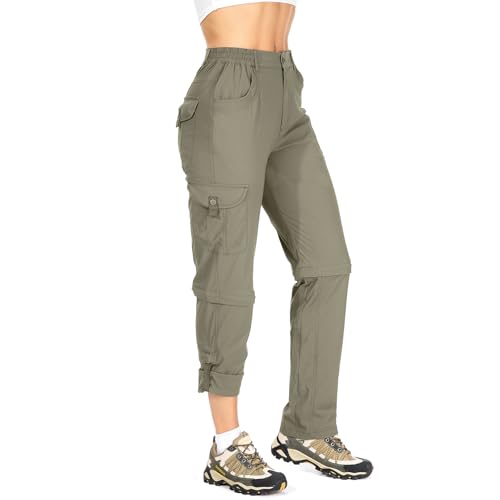 Women's Convertible Quick Dry Lightweight Zip Off Hiking Pants N399408