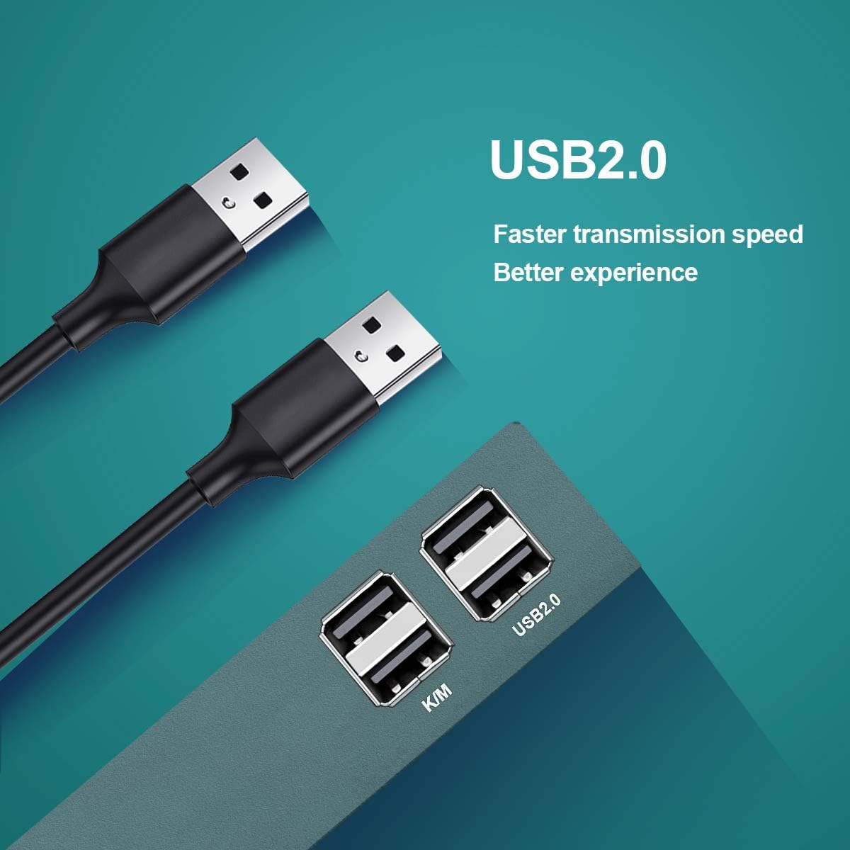 4x1 HDMI KVM Switch 4 Port Ultra HD 4K@30Hz USB 2.0 with 4 HDMI and USB Cables T516188