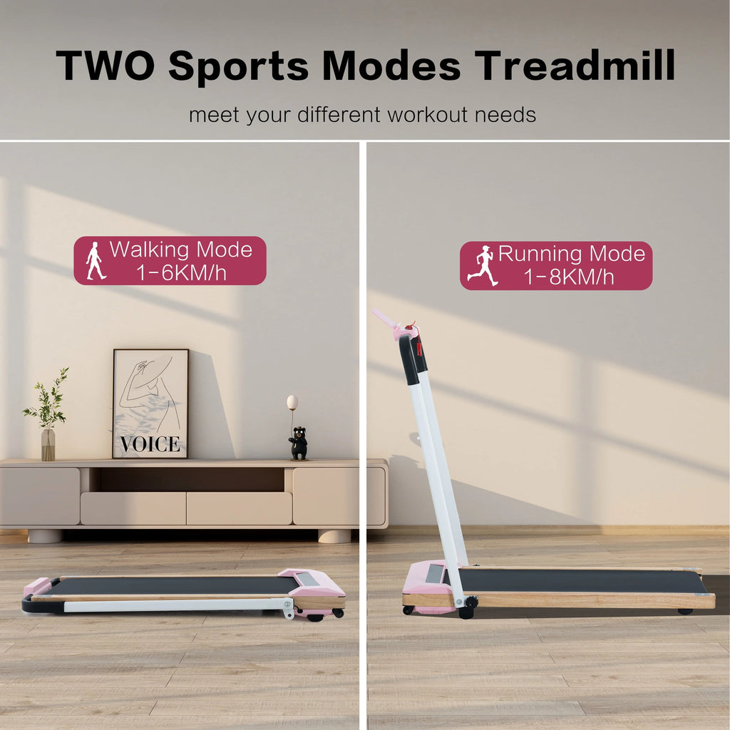 Electric Treadmill with LCD Display and Remote Control B6181