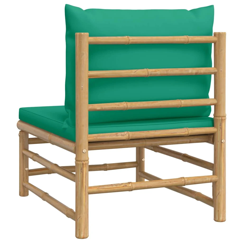 Green Cushions Bamboo Patio Sofa B973