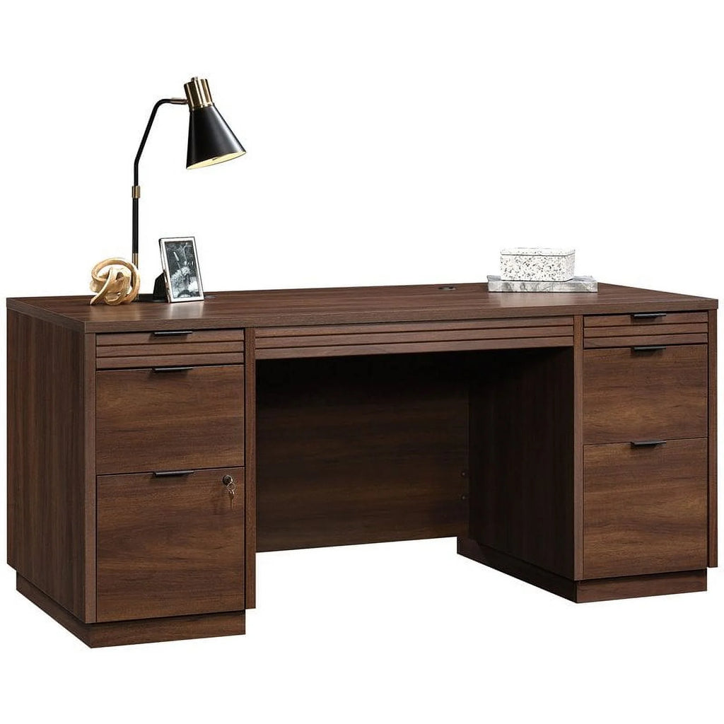 3-Piece Executive Desk & Hutch & Office Credenza Set S881730