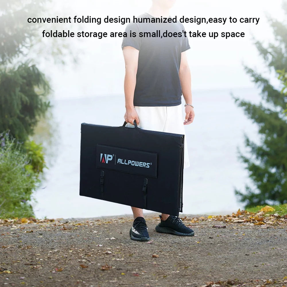 3 Pack 400W Foldable Solar Panel with 3600Wh LiFePO4 Portable Power Station O590337