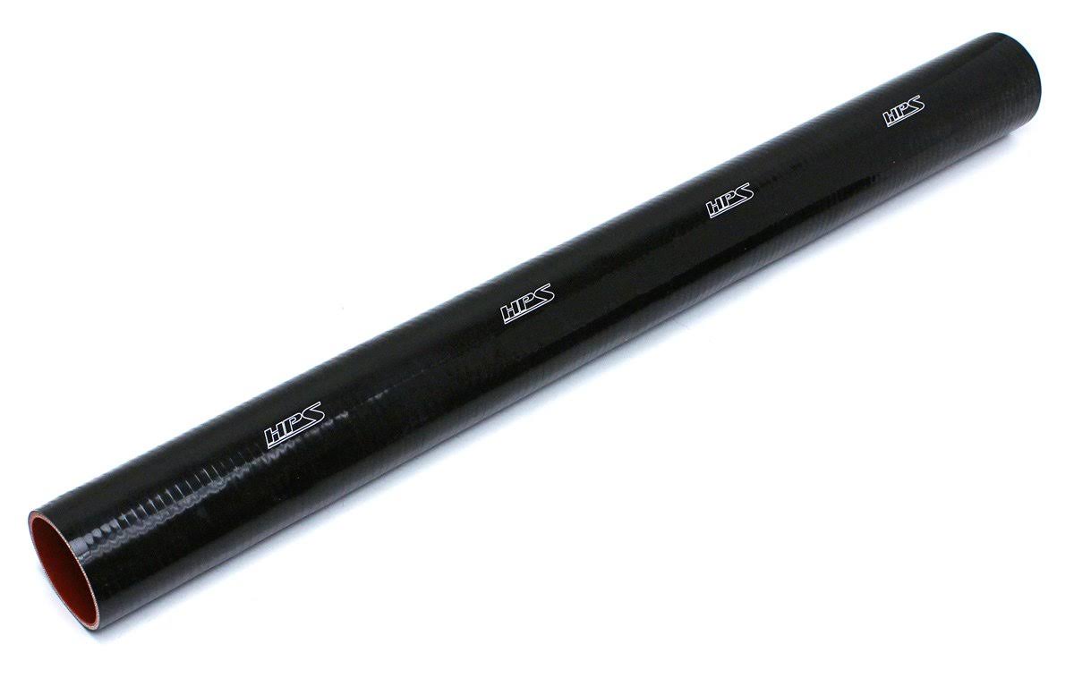 2-11/16x22 ID x 3 Feet Long 4-ply Silicone Coolant Hose Black F910