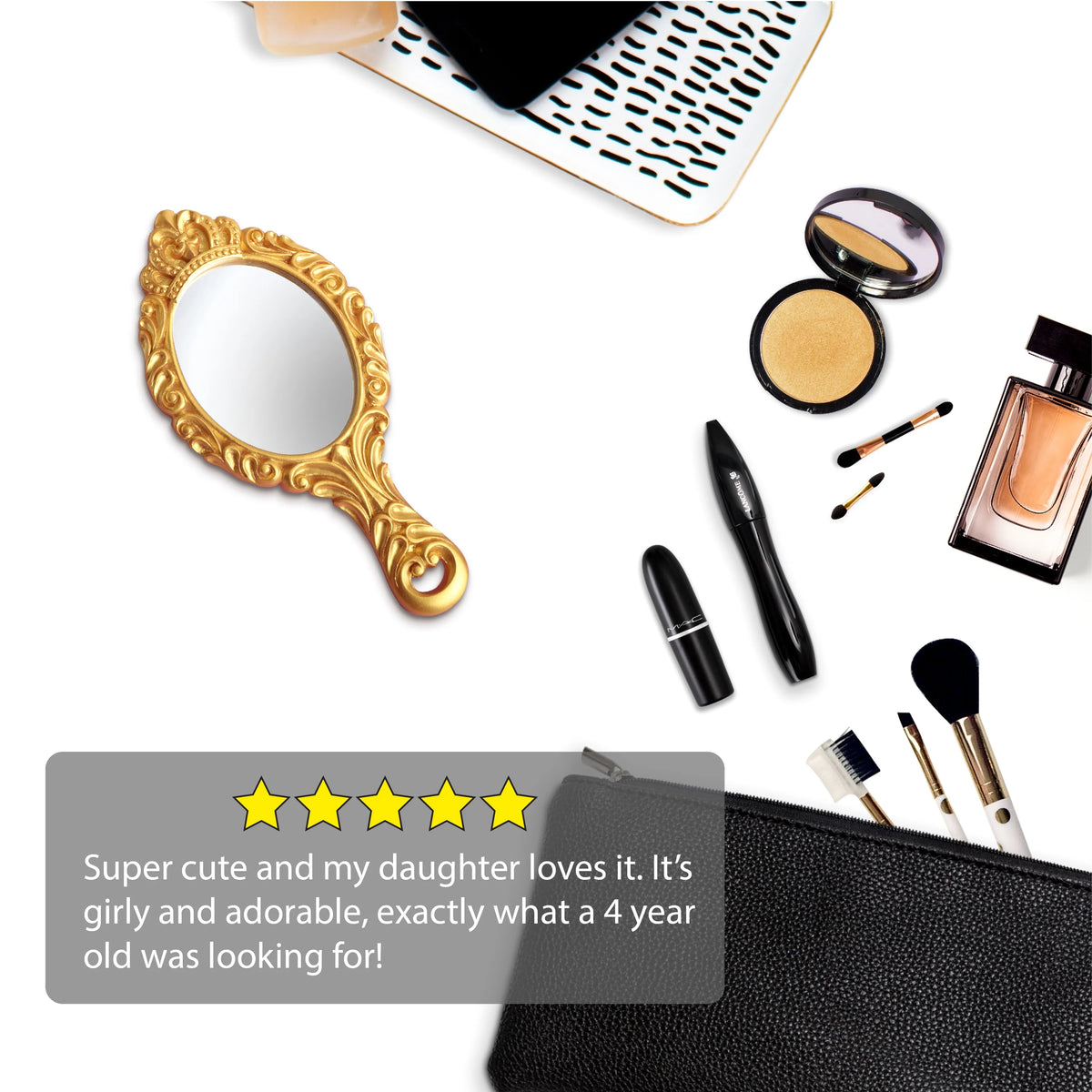 Gold Hand Mirror R98944