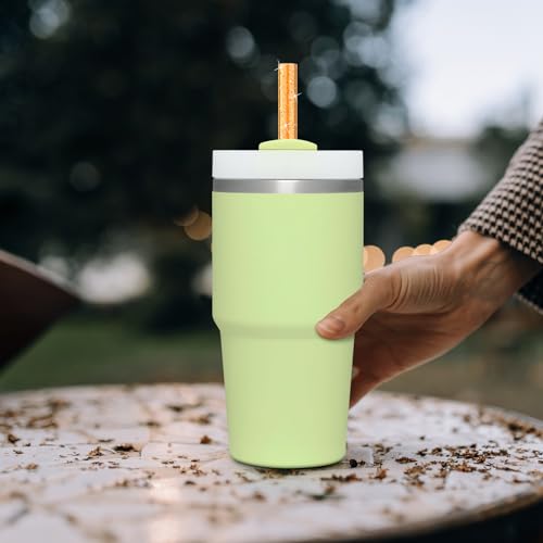 6PCS Replacement Straws for Stanley 20oz 14oz Tumbler, Reusable Clear Straws, BPA Free V575536