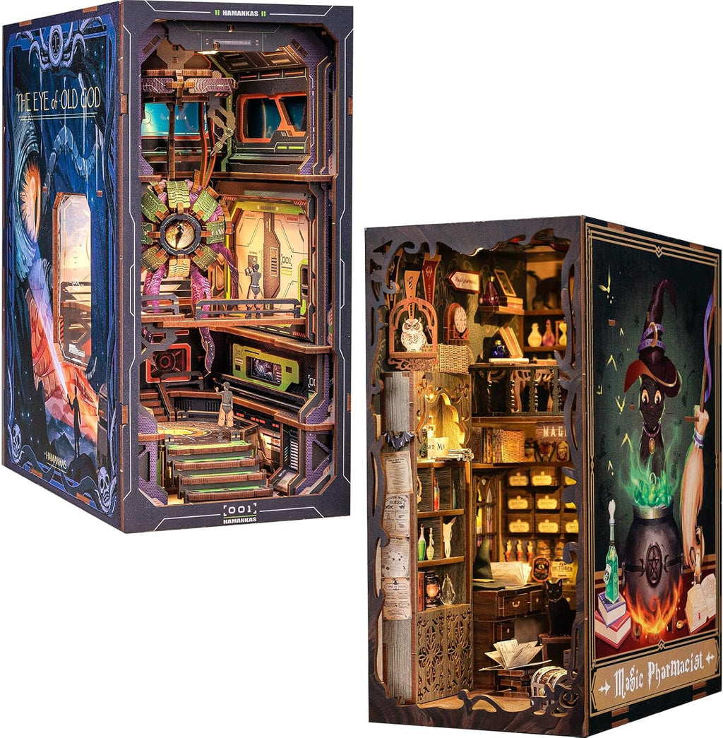 3D Wooden Book Nook Kit B15042
