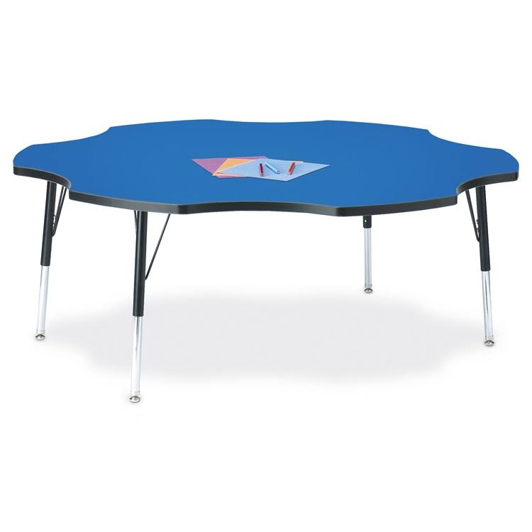 Berries Red Elementary Six Leaf Activity Table K95300