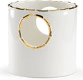 Scalloped Round Cachepot H44102