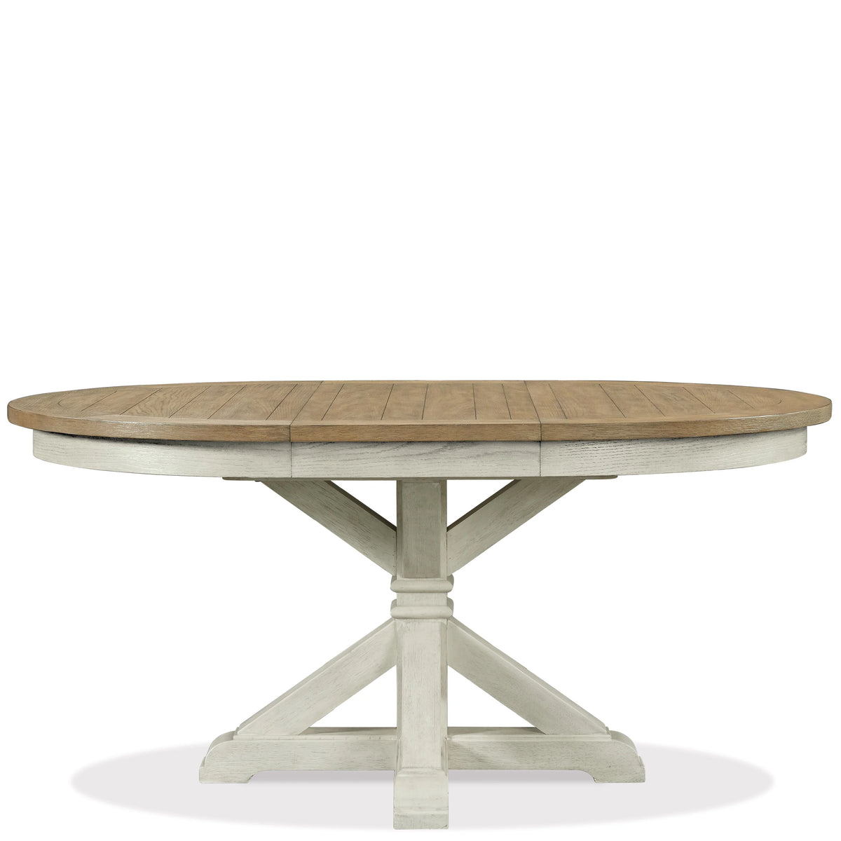 5-Piece Round Pedestal Dining Set with 4 Side Chairs M703