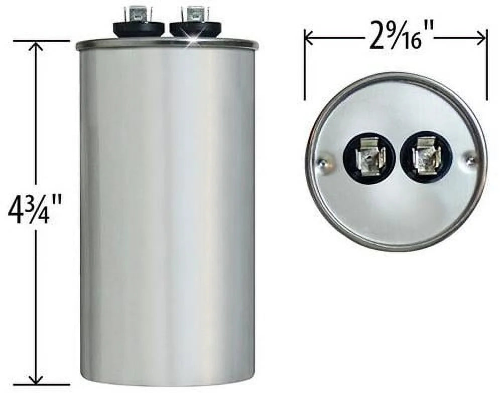 70 uF MFD 440 VAC Round Replacement Capacitor B36737