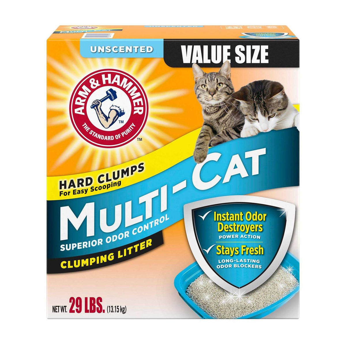 Unscented Multi Cat Clumping Litter Q8710