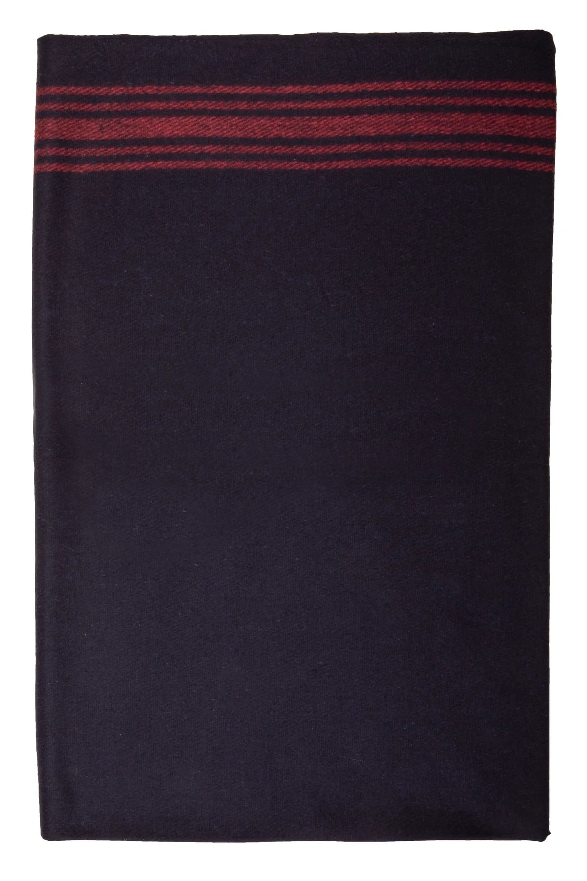 Blue Wool Camping Blanket D914
