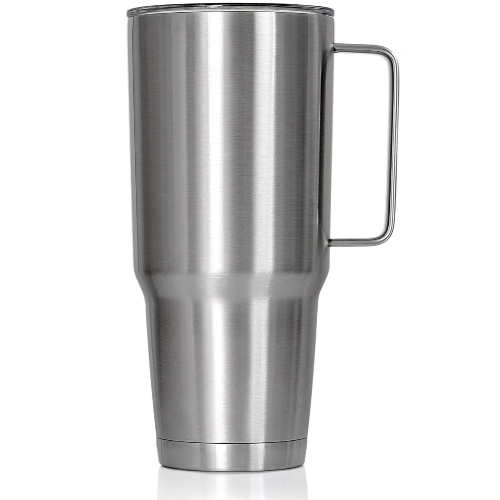 64 Ounce Stainless Steel Tumbler with Lid and Handle G326175