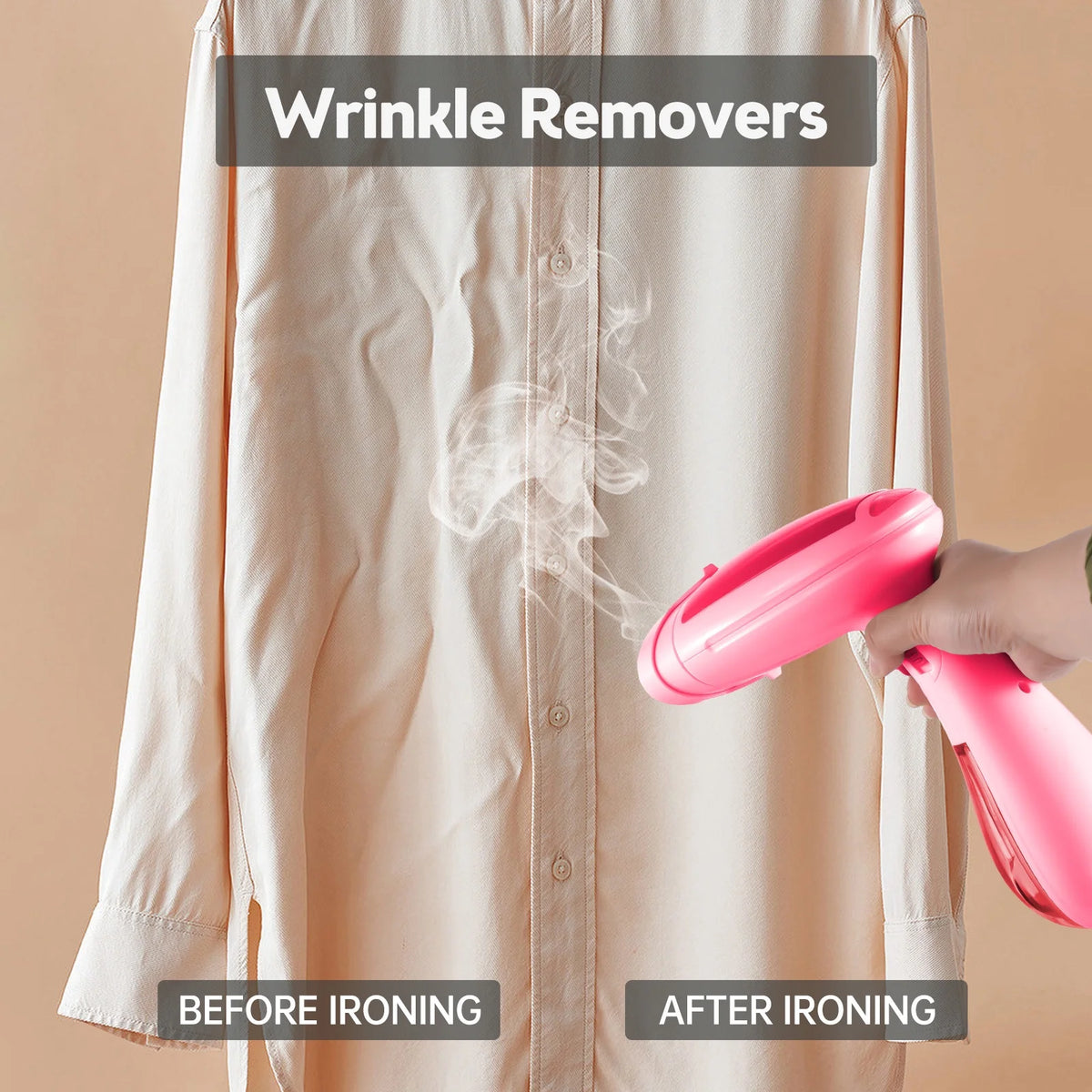 Portable Handheld Fabric Steamer 120ml Q250