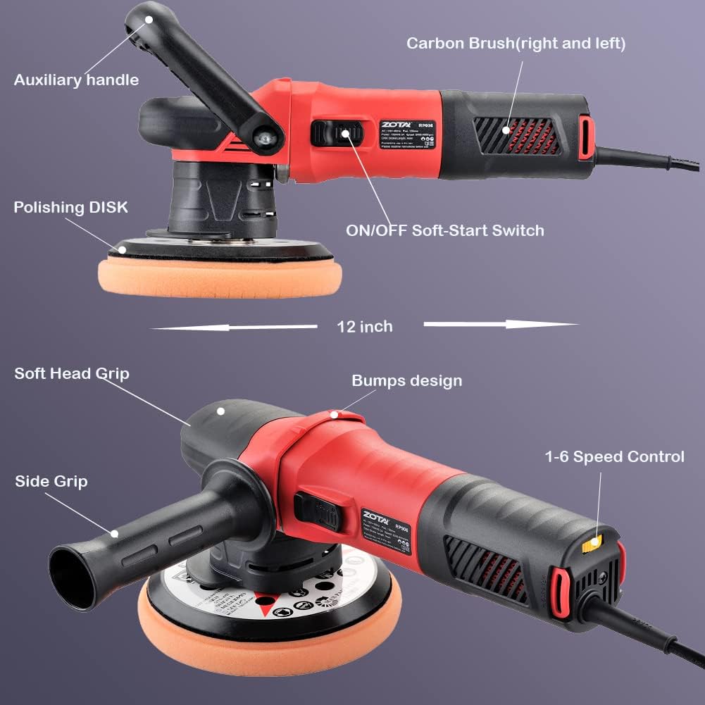 6 inch Dual Action Random Orbital Polisher E159631