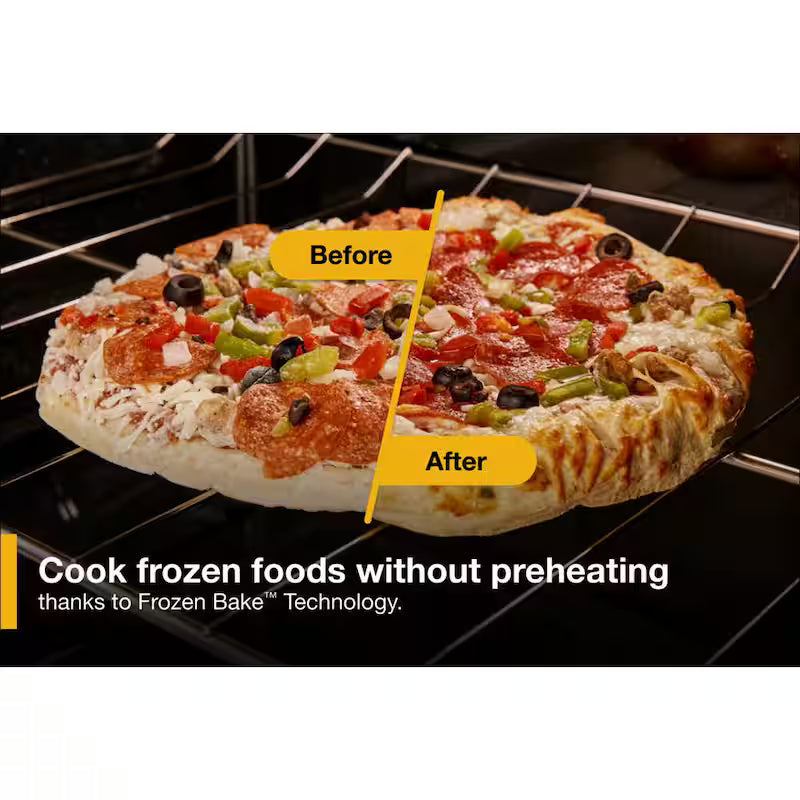 5-Burner Freestanding Gas Range in Stainless Steel H263