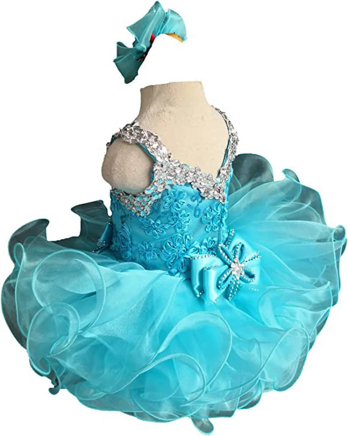 Blue Baby Girl's Pageant Dress Size 9-12M P390757