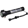 3W LED Solar Rechargeable Flashlight with USB Charging U944348
