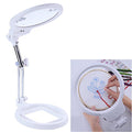 36 LED Dimmable Floor Magnifying Lamp with Stand A3707