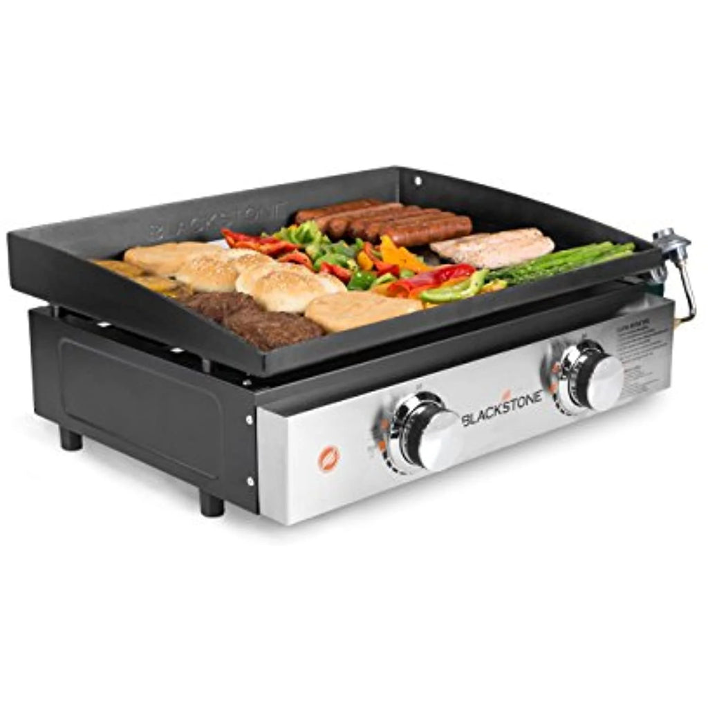 22" Tabletop Griddle Grill, Black N745
