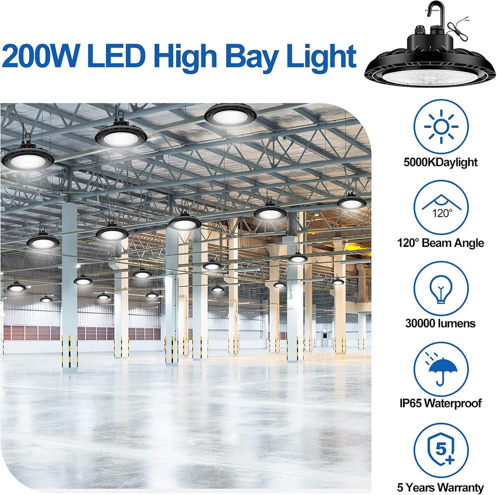150W UFO LED High Bay Light 5000K J422036