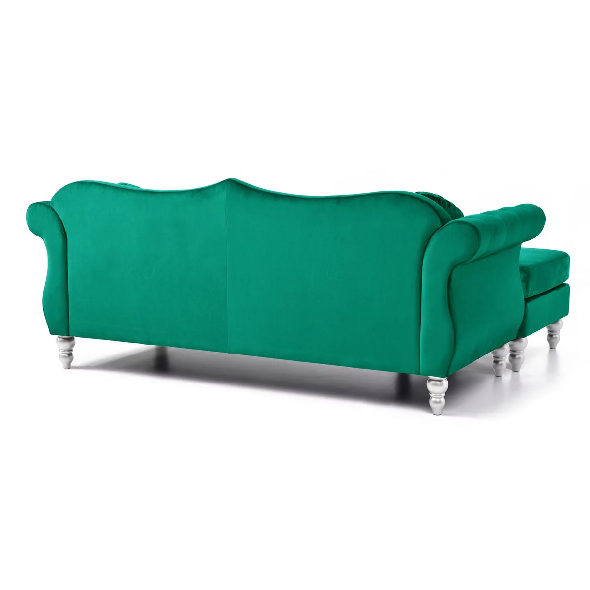 Green Sofa Chaise F6573