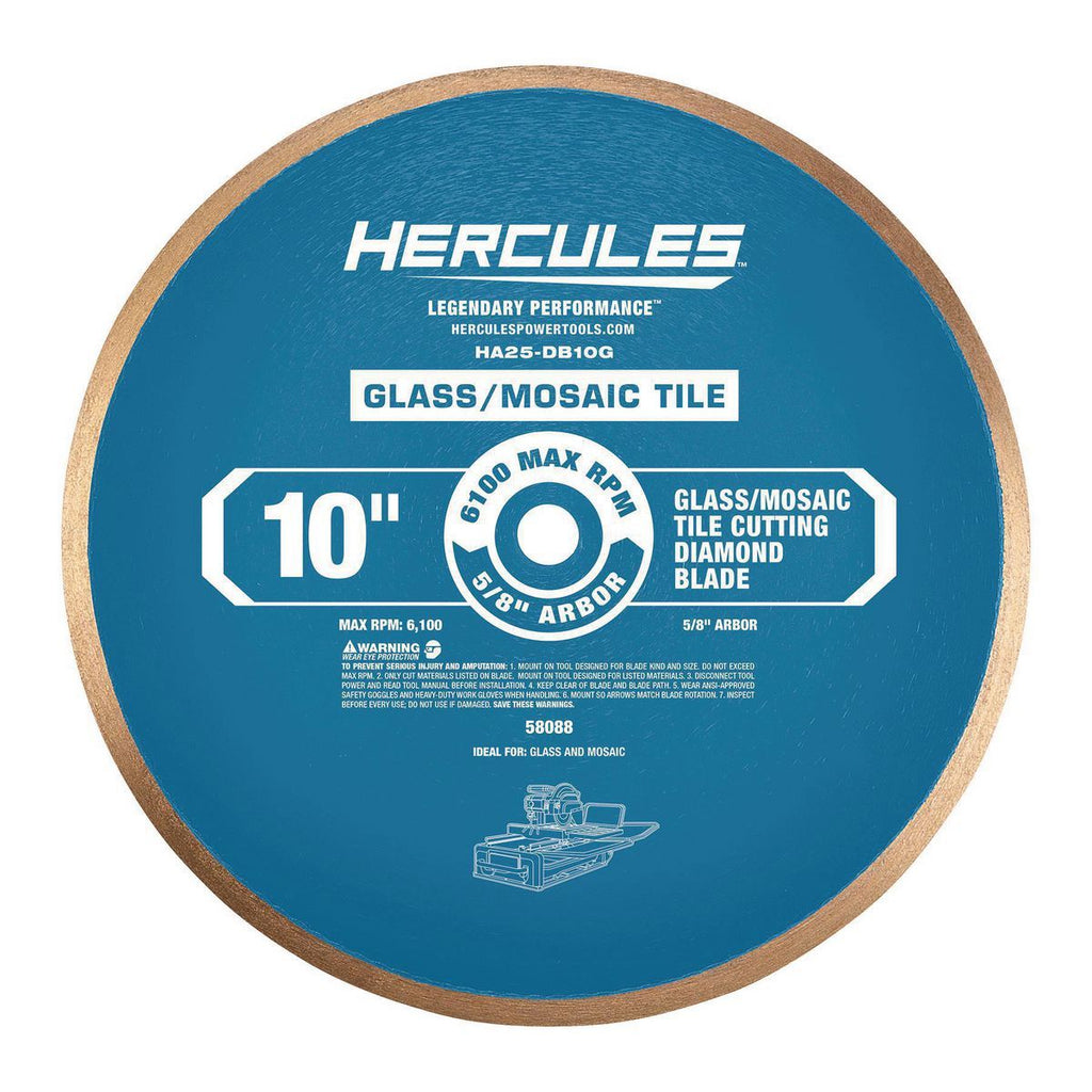 10 in. Glass and Mosaic Tile Diamond Blade Z85521