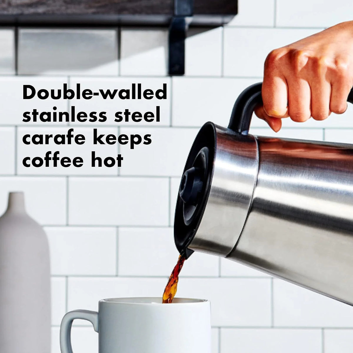 9 Cup Stainless Steel Coffee Maker Q16313