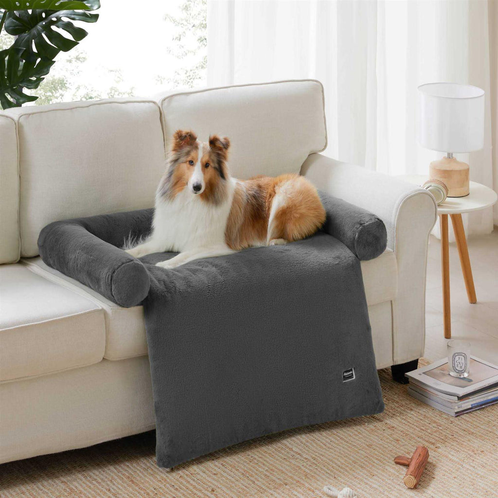 Faux Fur Dog Sofa Cover Bed Z5356