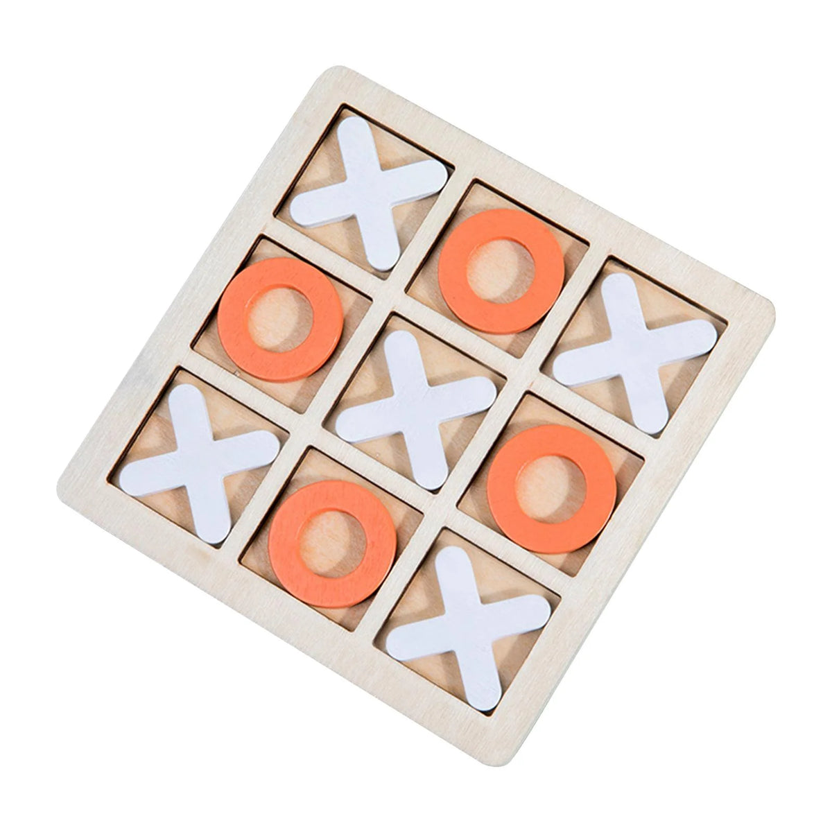 Wooden Board Game XO Chess Interactive Educational Toys Table Game O474