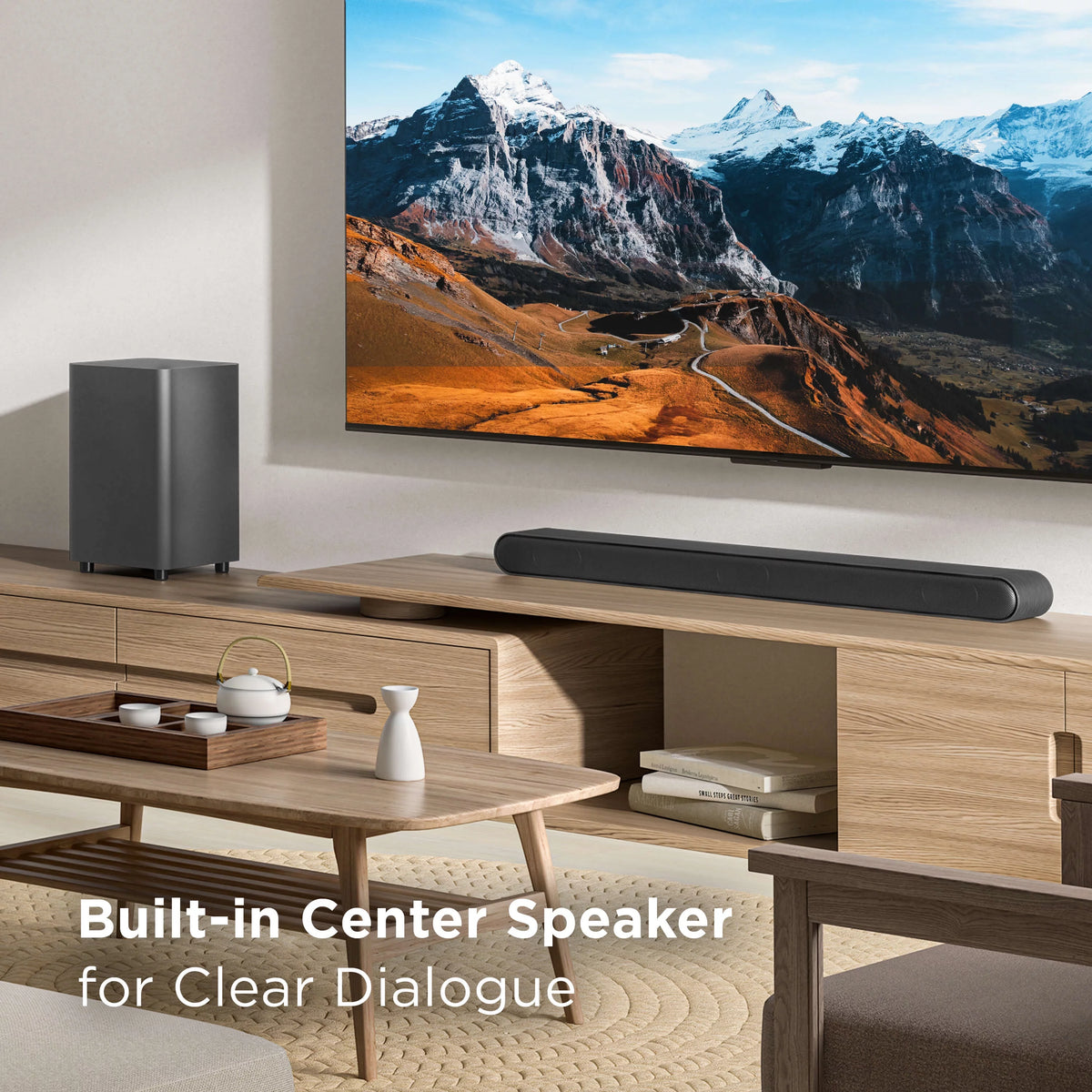 5.1 Channel Sound Bar with Wireless Subwoofer Y64237