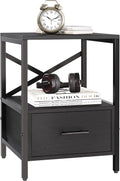 Black End Tables With Drawer G630