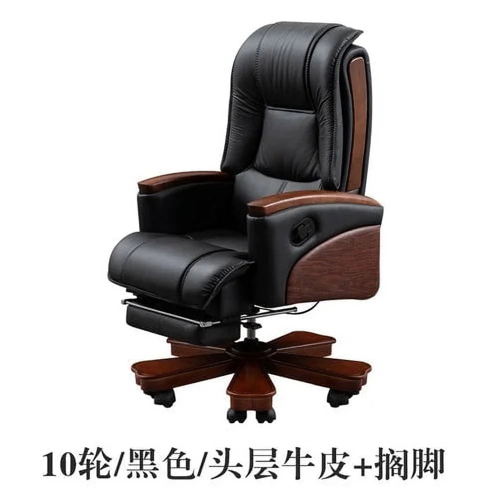 Swivel Ergonomic Leather Office Chair B336