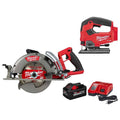 18V Cordless 7-1/4 in. Circular Saw with Jig Saw & Starter Kit N594