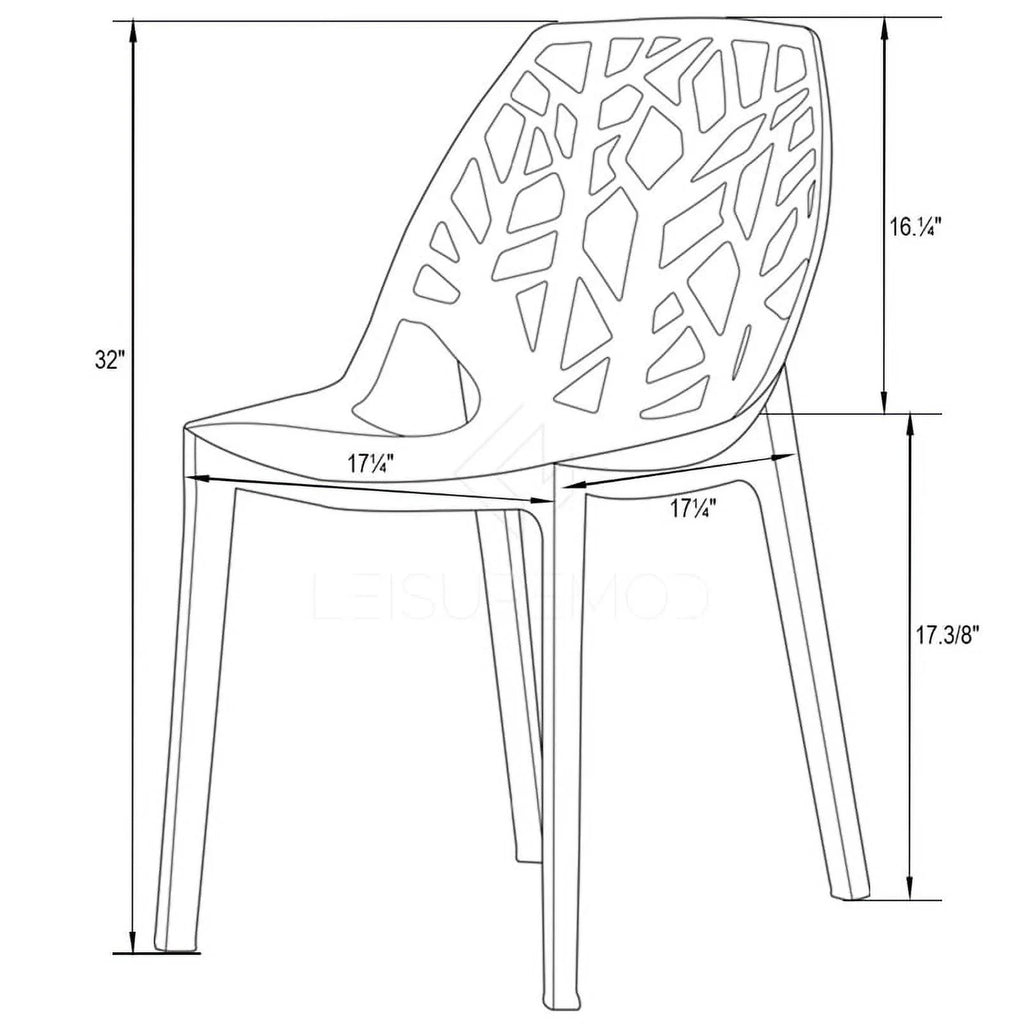 Plastic Dining Side Chair J186829