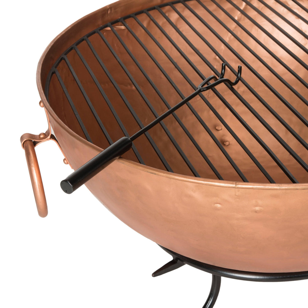 Copper Black Fire Pit P5486
