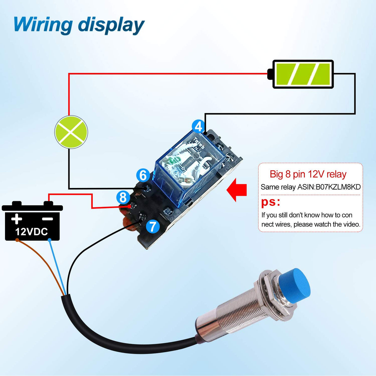 1-10mm Capacitance Proximity Sensor Switch PNP NO DC 6-36V 300mA M18 3-Wire T33570